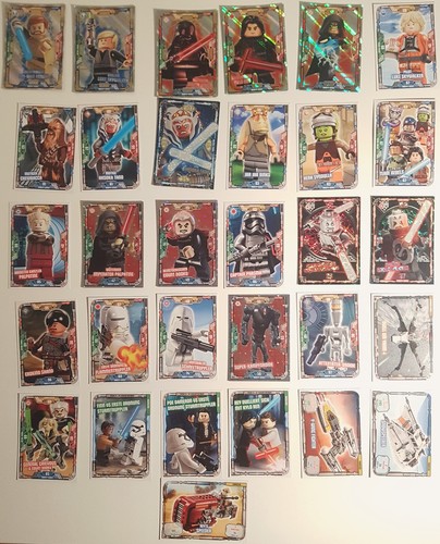 Lego star wars trading cards - lego,
