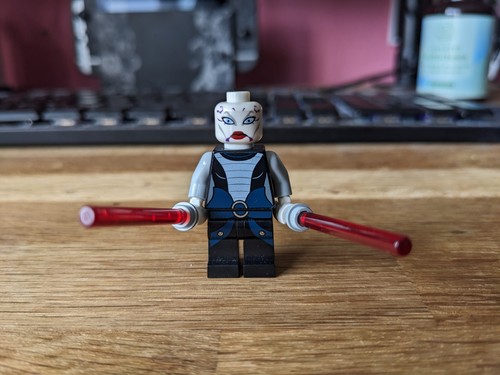 Lego asajj ventress minifigure - asajj,